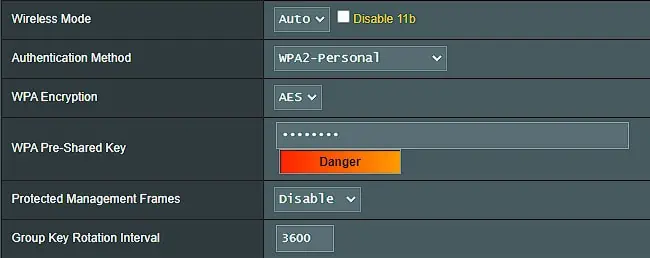 How to Install or Setup ASUS Router 13 wireless-authentication-method-encryption