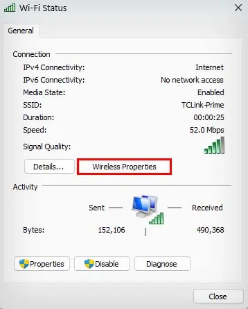 wireless-properties