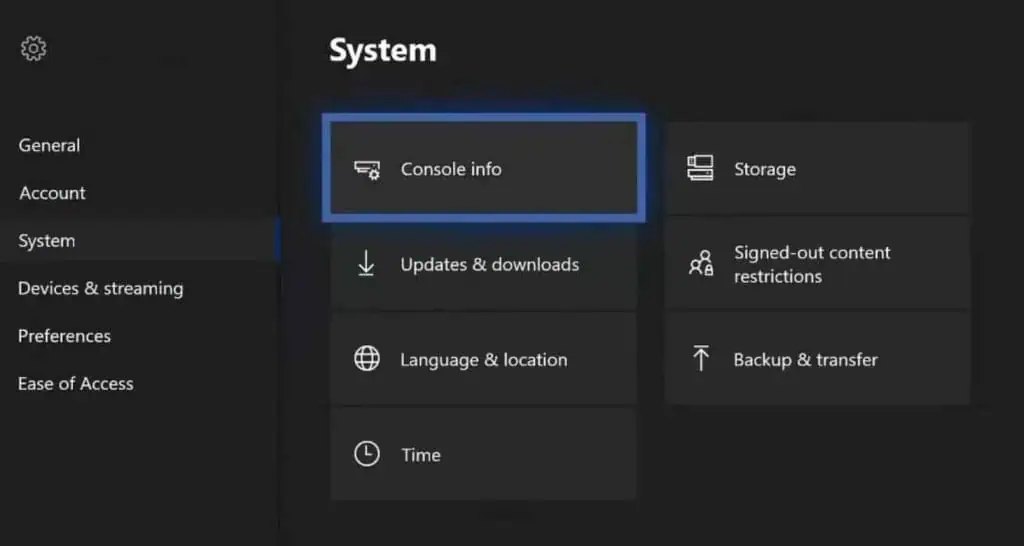 How to Add Device to Microsoft Account 17 xbox-console-info-1024x546