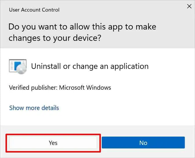 Why is My Mouse Not Working? 20 Ways to Fix It 33 yes-to-uninstall-conflicting-app