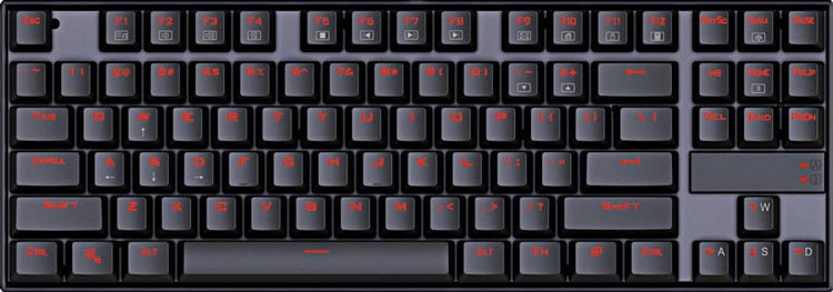 All the Types of Keyboard Sizes Explained 5 TKL-80%-keyboard