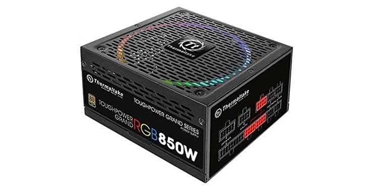 Thermaltake-Toughpower-Grand-RGB-850W—Best-850W-PSU-with-RGB-Fan