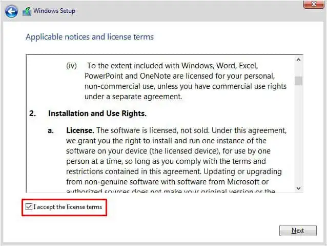 14 Ways to Fix Windows Boot Loop 90 accept-license-terms