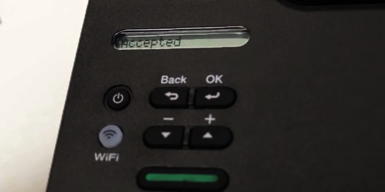 accepted-message-on-printer