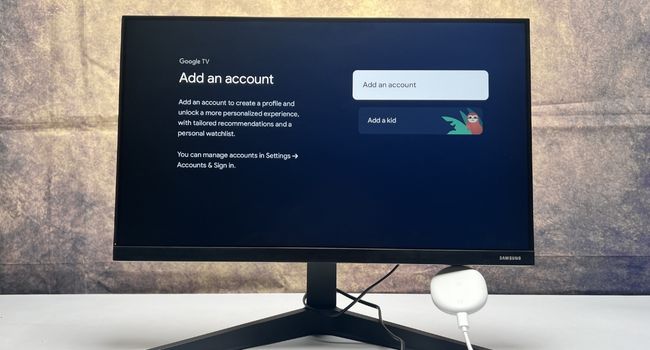 add google account to chromecast