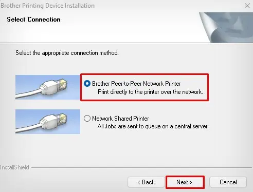 How to Connect Brother Printer to Wi-Fi 28 brother-peer-to-peer-network