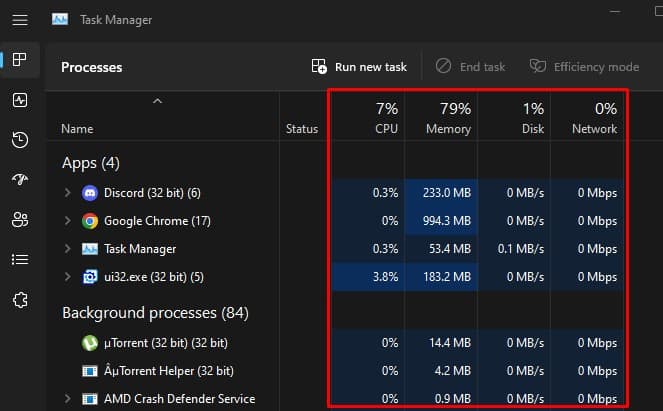 check task manager process logitech mouse lag
