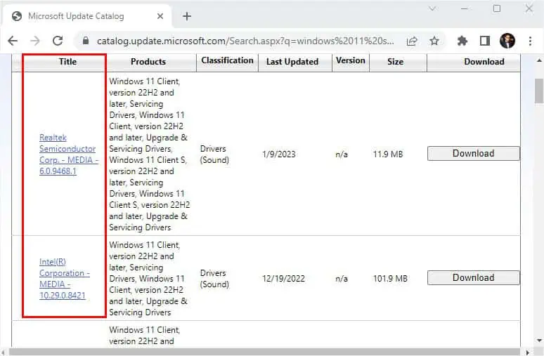 How to Update Sound Drivers on Windows 34 check-title-field-for-your-sound-driver