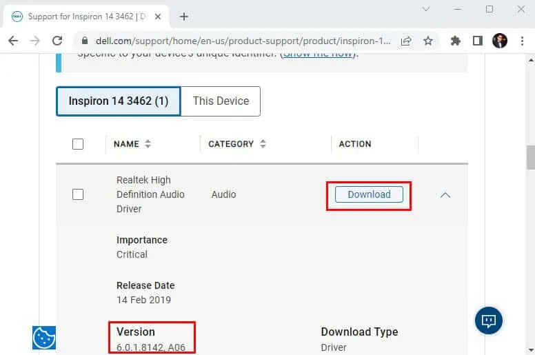 How to Update Sound Drivers on Windows 28 check-version-and-press-download