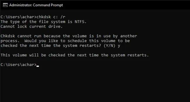 14 Ways to Fix Windows Boot Loop 29 chkdsk-command-in-safe-mode