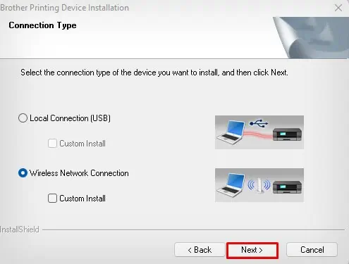 How to Connect Brother Printer to Wi-Fi 27 choose-wireless-network-connection