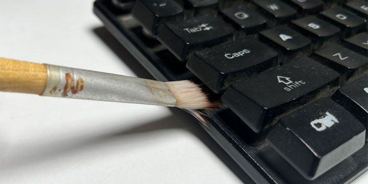 6 Ways to Fix Caps Key Not Working 10 clean-caps-lock