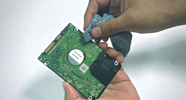 clean hard drive