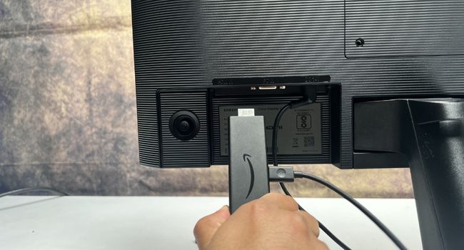 connect firestick to monitor hdmi