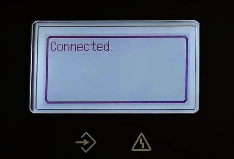 connected-message-on-the-screen
