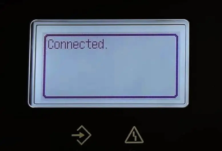 connected-message-on-the-screen