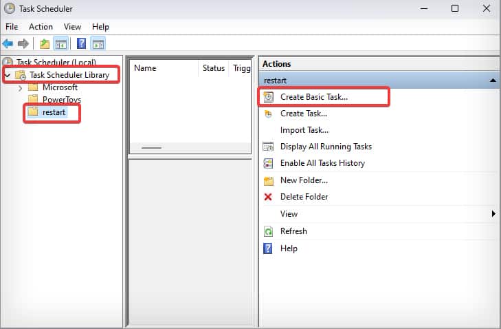 create a baisc task