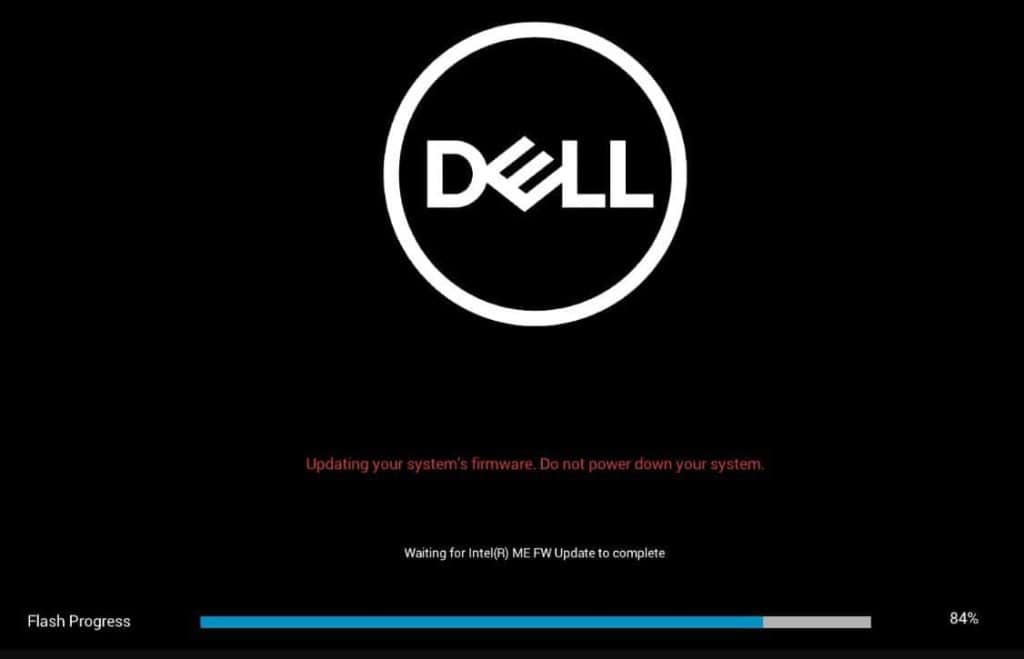 Dell firmware update