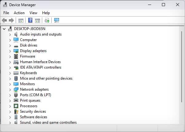 device manager