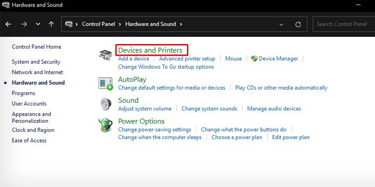 devices-and-printers
