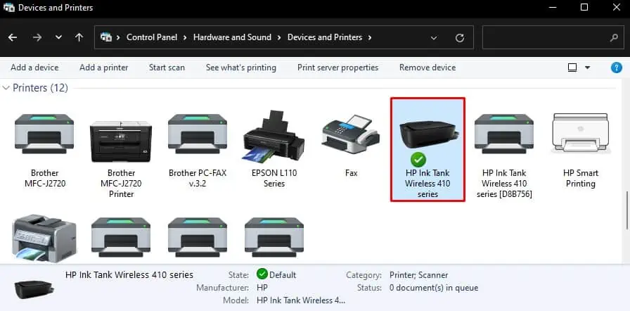 double-click-hp-printer
