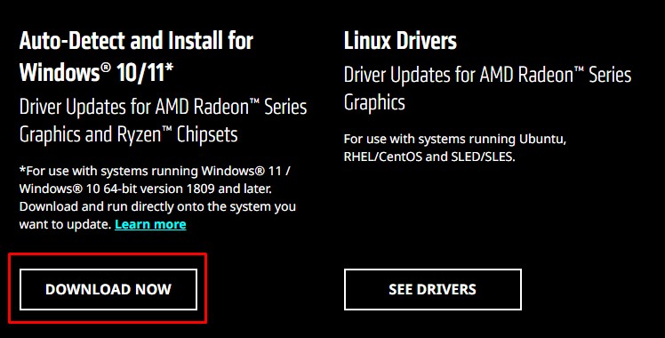 download amd software amd not opening