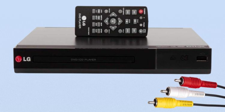 dvd player with rca connectors