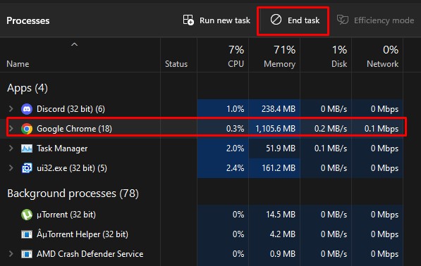 end task logitech mouse lagging