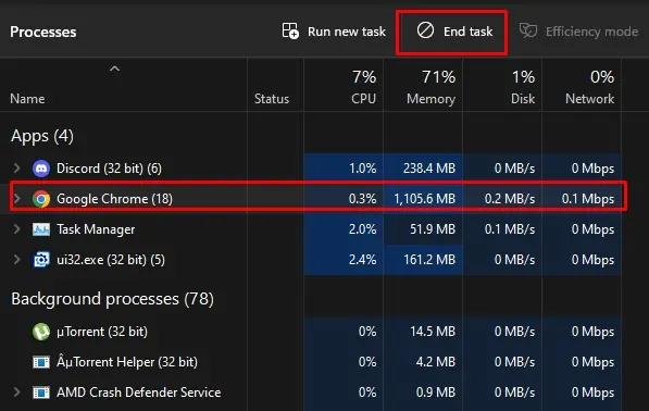 end-task-logitech-mouse-lagging