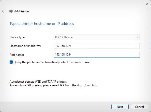 enter-ip-address-of-printer