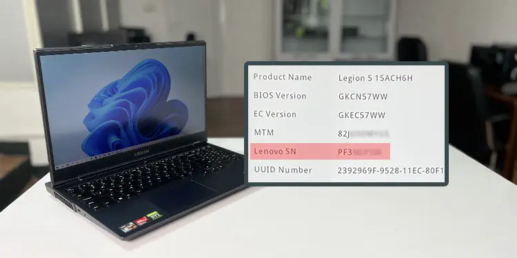 How to Find Serial Number on Lenovo Laptop