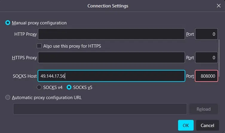 firefox-socks-proxy-set-up
