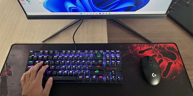 how to reset keyboard