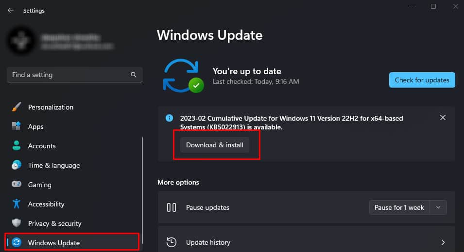 install windows update amd software not opening