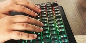 keyboard input lag