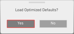 load optimized defaults msi click 5 bios