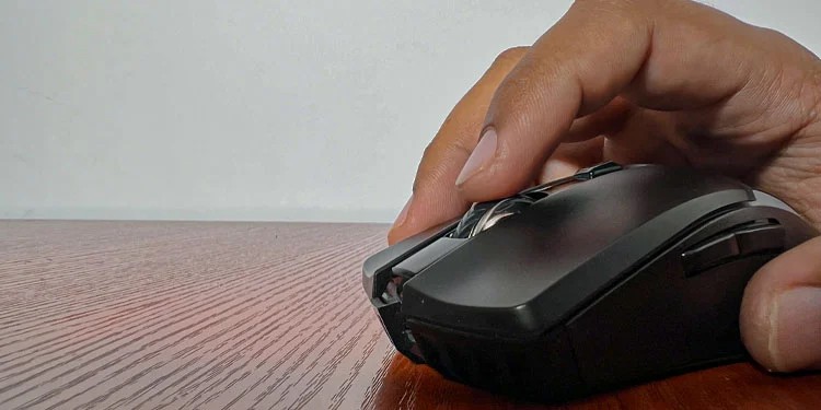 logitech mouse lag