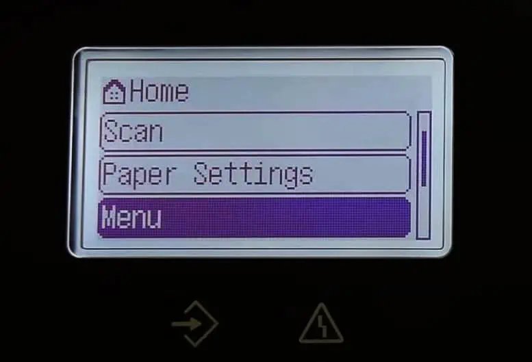 menu-on-the-home-screen