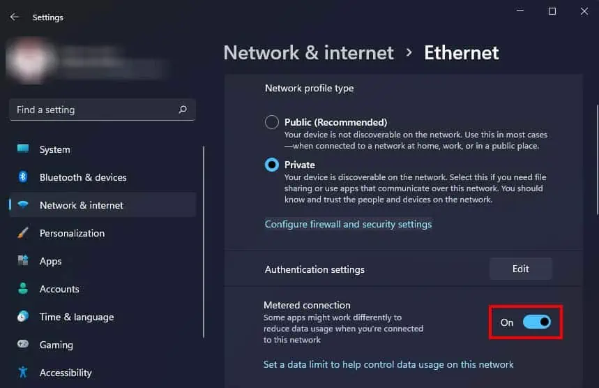 How to Turn Off Automatic Updates on Windows 18 metered-connection-on
