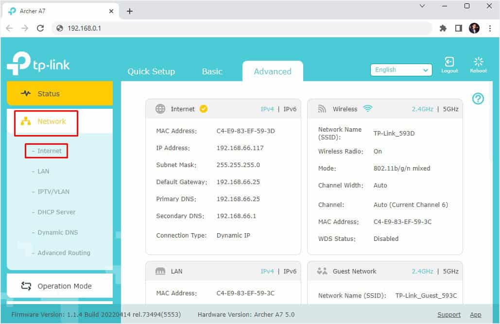 network internet