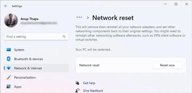 network-reset-windows