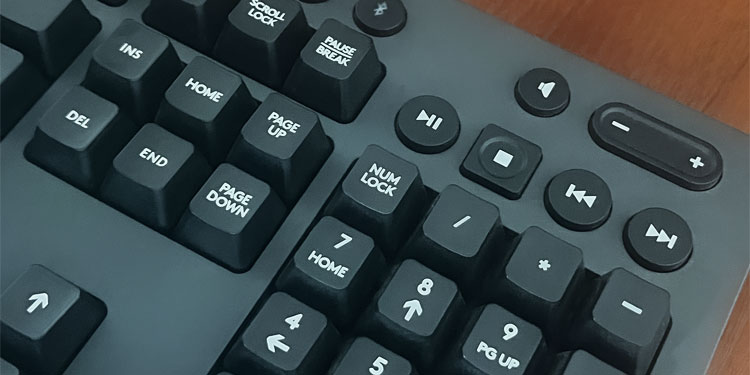 num lock not working