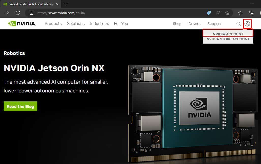 nvidia website nvidia users account is locked