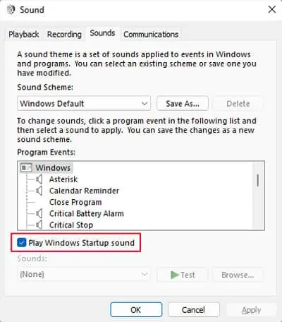 play-windows-startup-sound-enable