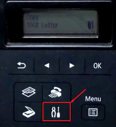 How to Connect Canon Printer to Wi-Fi 13 pliers-and-screwdriver-button-on-canon-printer
