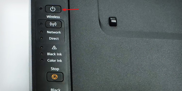 power-button-on-printer