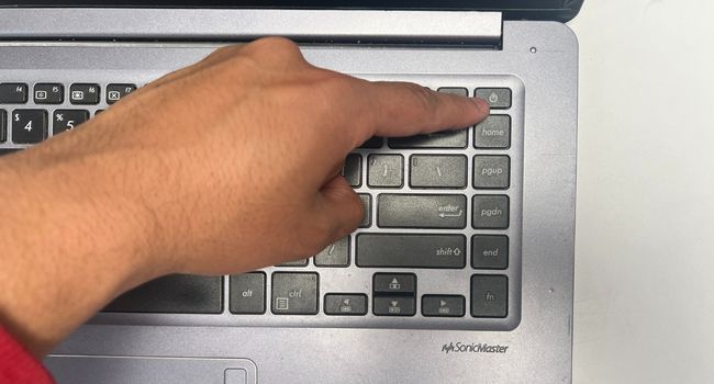 power button press