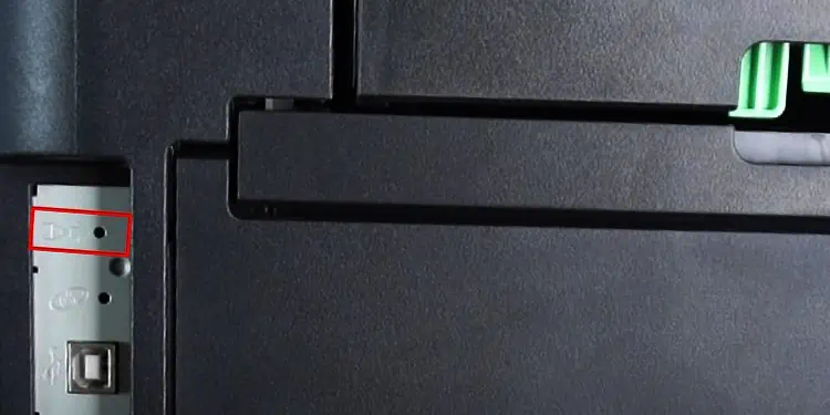 How to Connect Brother Printer to Wi-Fi 19 press-this-hole