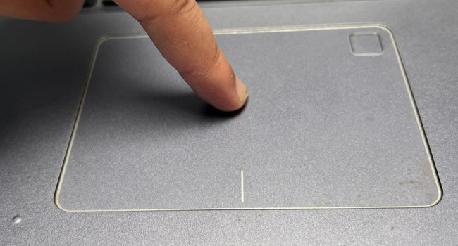 press touchpad