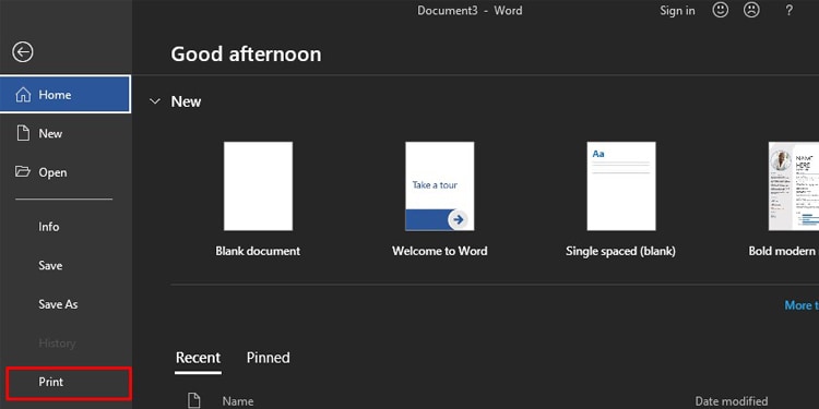 print-option-in-ms-word